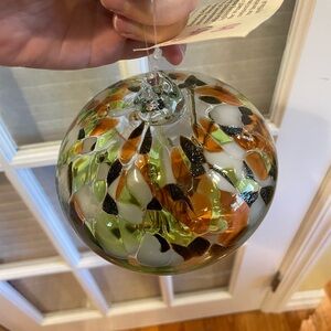 Colorful Glass Ornament